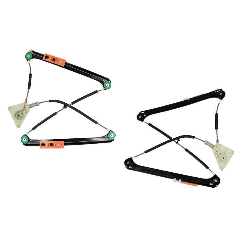 Audi A3 8P Left Front Window Regulator, Electric without Motor, Built 6/2004 to 7/2008