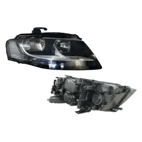 Audi A4 B8 Right Headlight, Built 4/2008 to 5/2012, Aftermarket, Part 61626