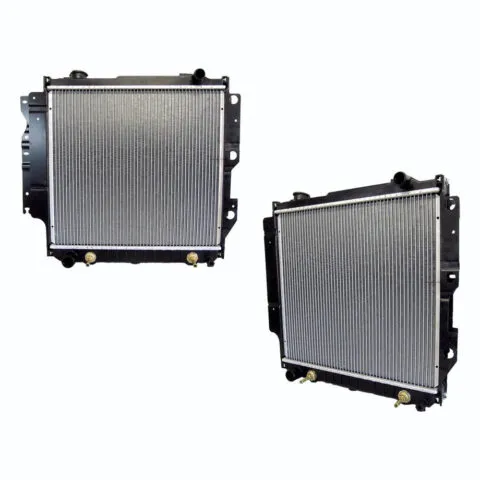 Jeep Wrangler TJ Wagon Radiator, Built 10/1996 to 2/2000