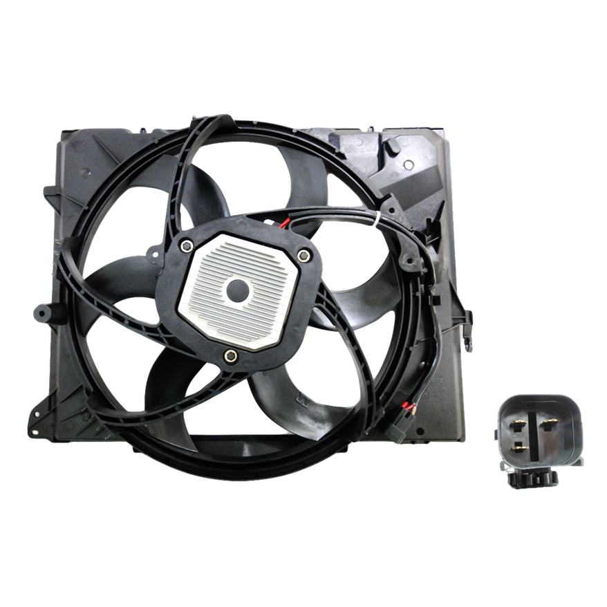 BMW 3 Series E90 E92 E93 Radiator Fan Assembly, Built 5/2005 to 9/2012, Part 62061