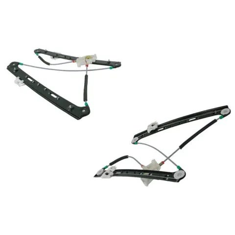 BMW X3 E83 Wagon Left Front Window Regulator, Electric without Motor, Built 6/2004 to 11/2010