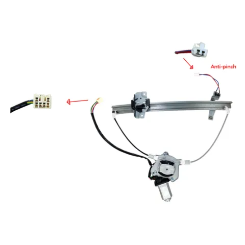 Ford Laser KN KQ Right Front Window Regulator, Electric with Motor, Built 2/1999 to 9/2002