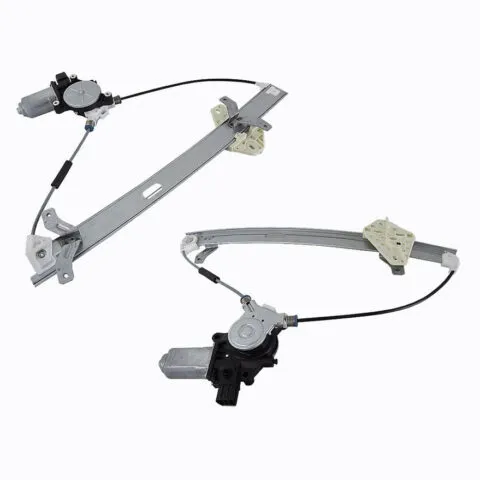 Honda Accord CM Sedan Left Front Window Regulator, Electric with Motor, Built 11/2002 to 2/2008