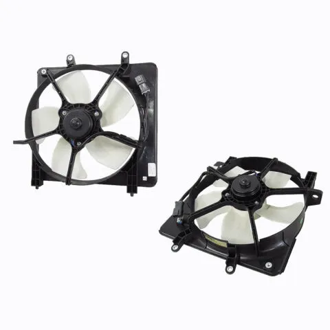 Honda Jazz GD 5 Door Hatch Radiator Fan Assembly, Built 10/2004 to 9/2008
