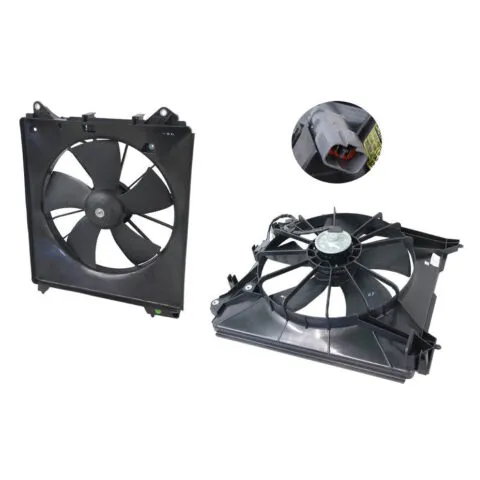 Honda Odyssey RB Wagon Condenser Fan Assembly, Built 6/2004 to 3/2009