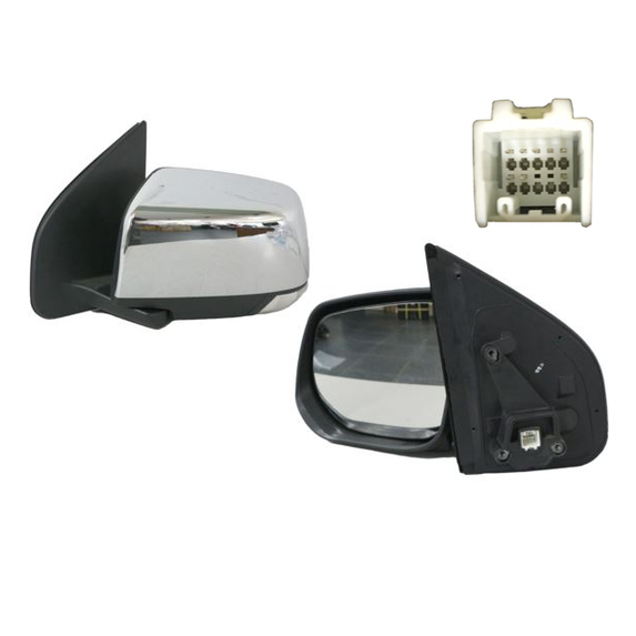 Holden Colorado RG Left Front Door Mirror, Built 7/2016 to 12/2020, Part 60554
