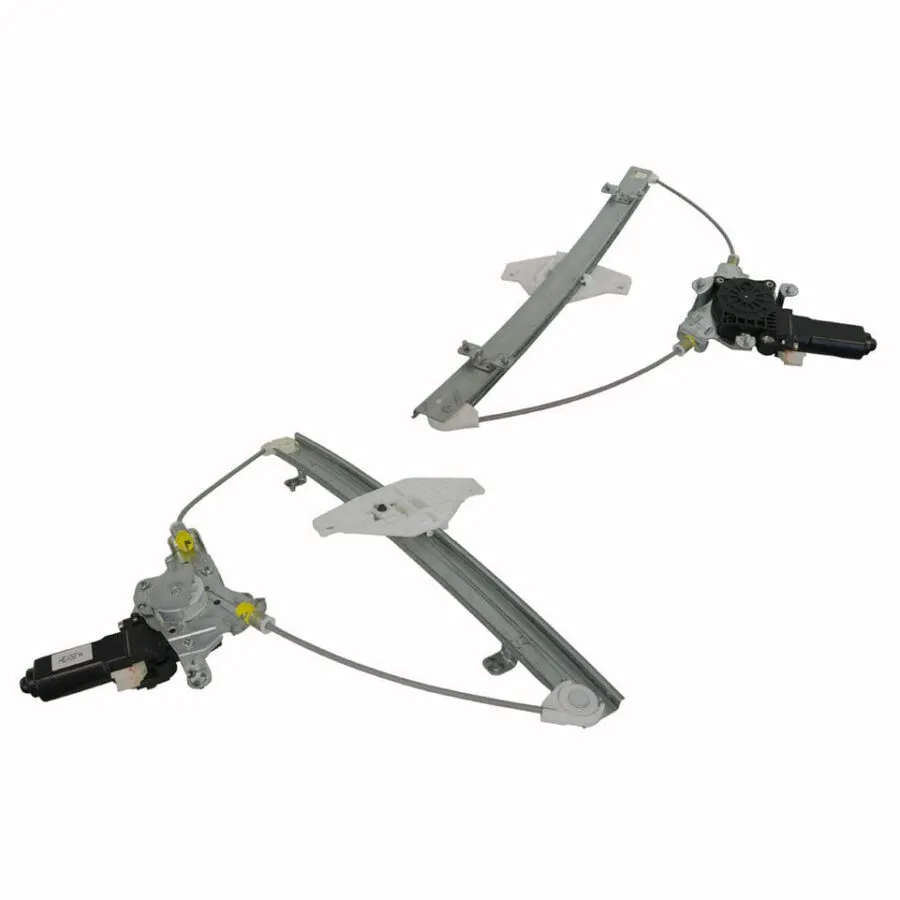 Hyundai Accent LC Sedan Right Front Window Regulator, Electric with Motor, Built 6/2000 to 4/2006