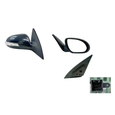 Hyundai i30 FD Right Front Door Mirror, Built 8/2007 to 4/2012, Genuine OEM