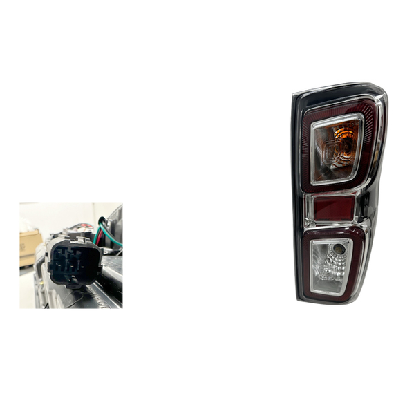 Isuzu D-Max RG Right Tail Light, Built 7/2020 to 12/2023, Part 62452