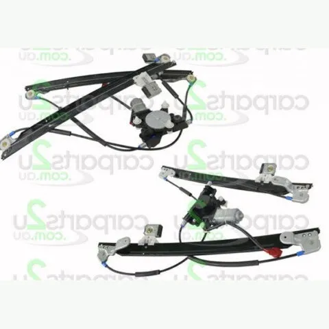 Chrysler Voyager RG Wagon Left Front Window Regulator, Electric with Motor, Built 11/2004 to 4/2008