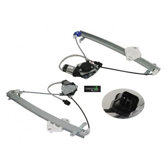 Subaru Forester SH Wagon Left Front Window Regulator, Electric with Motor, Built 1/2008 to 12/2012