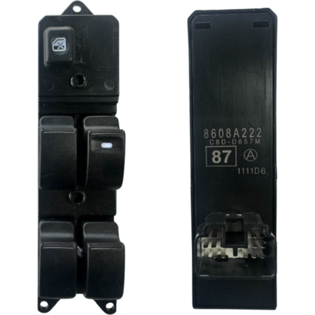 Mitsubishi Lancer CF Right Window Switch, Built 11/2015 to 12/2017