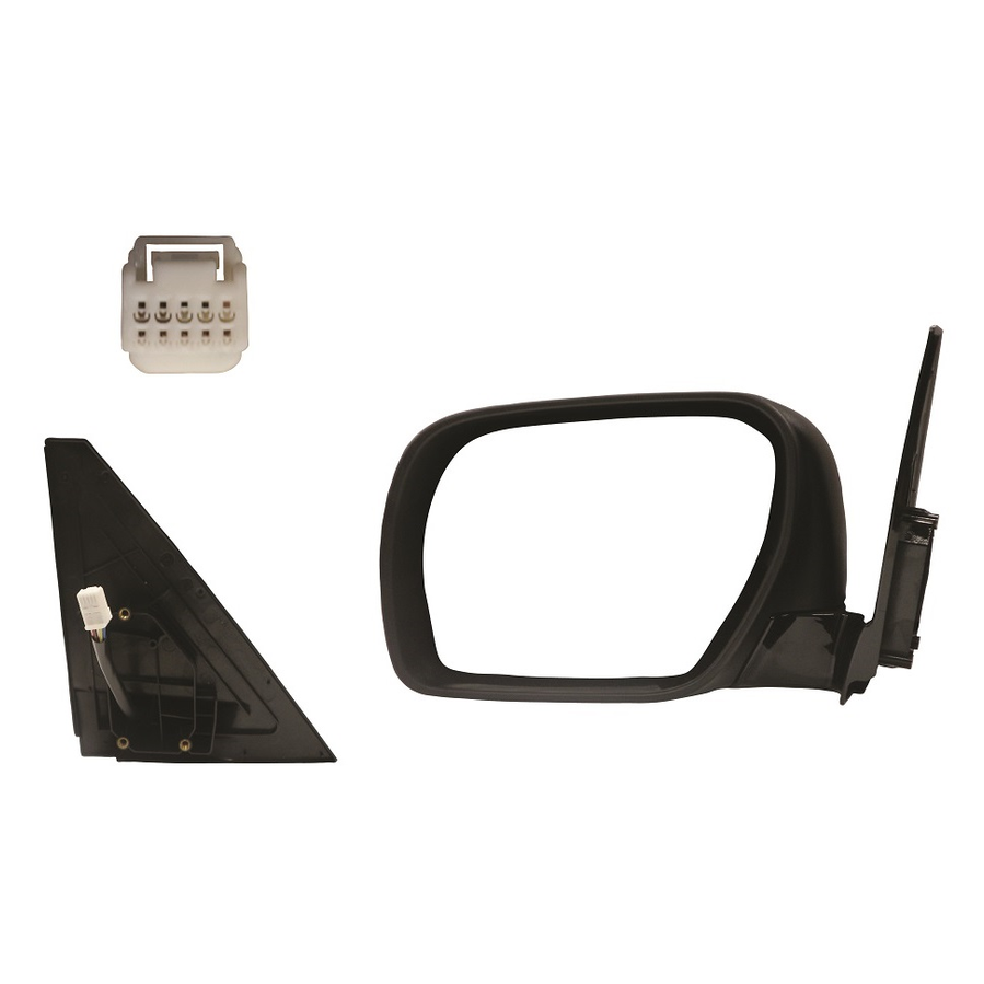 Mitsubishi Pajero NS NT NW Left Front Door Mirror, Built 7/2006 to 9/2011