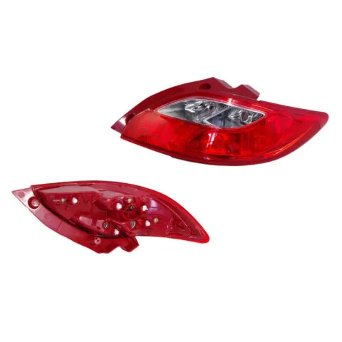 Mazda 2 DE 5 Door Hatch Right Tail Light, Built 9/2007 to 9/2014