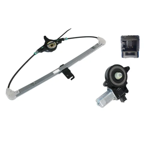 Mazda 3 BL Left Rear Window Regulator, Electric with Motor, Built 4/2009 to 12/2013
