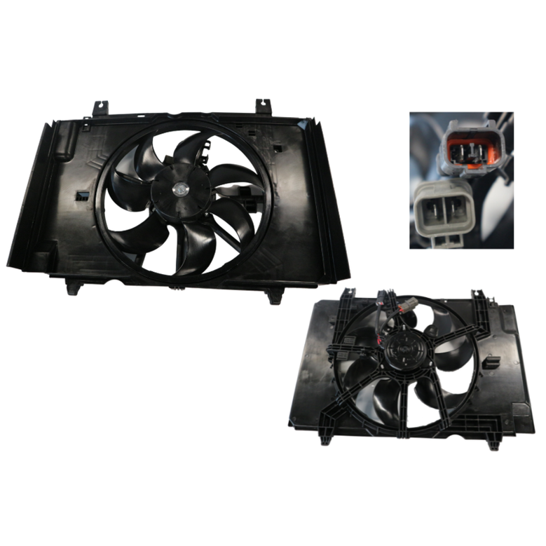 Nissan Juke F15 Radiator Fan Assembly, Built 10/2013 to 3/2015