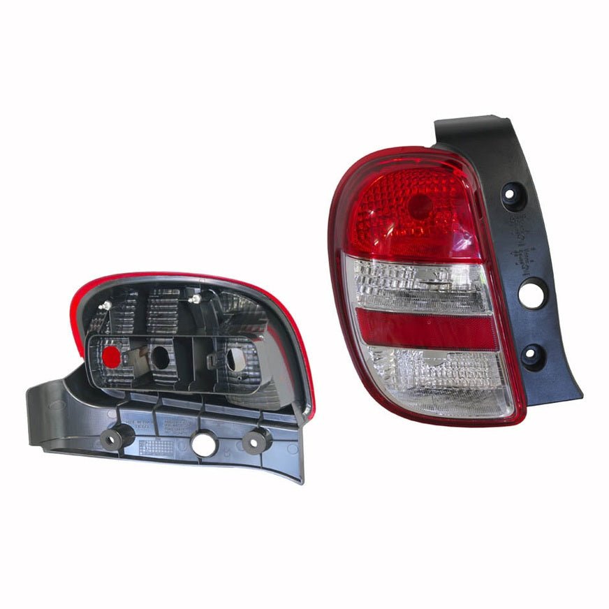 Nissan Micra K13 5 Door Hatch Left Tail Light, Built 9/2010 to 1/2013