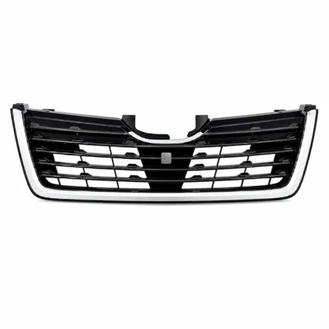 Subaru Forester Wagon S5 Grille, Black & Chrome Lower Grille Mould with Camera, Built 5/2019 to 7/2021