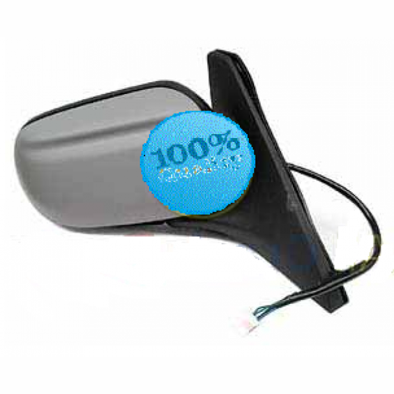 Ford Laser KN KQ Right Front Door Mirror, Built 1/1999 to 1/2003, Part 1505