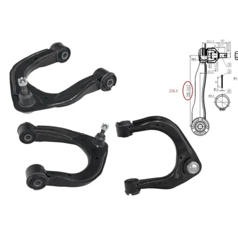 Ford Everest UA Right Front Upper Control Arm, Built 10/2015 to 9/2018, Part 60731