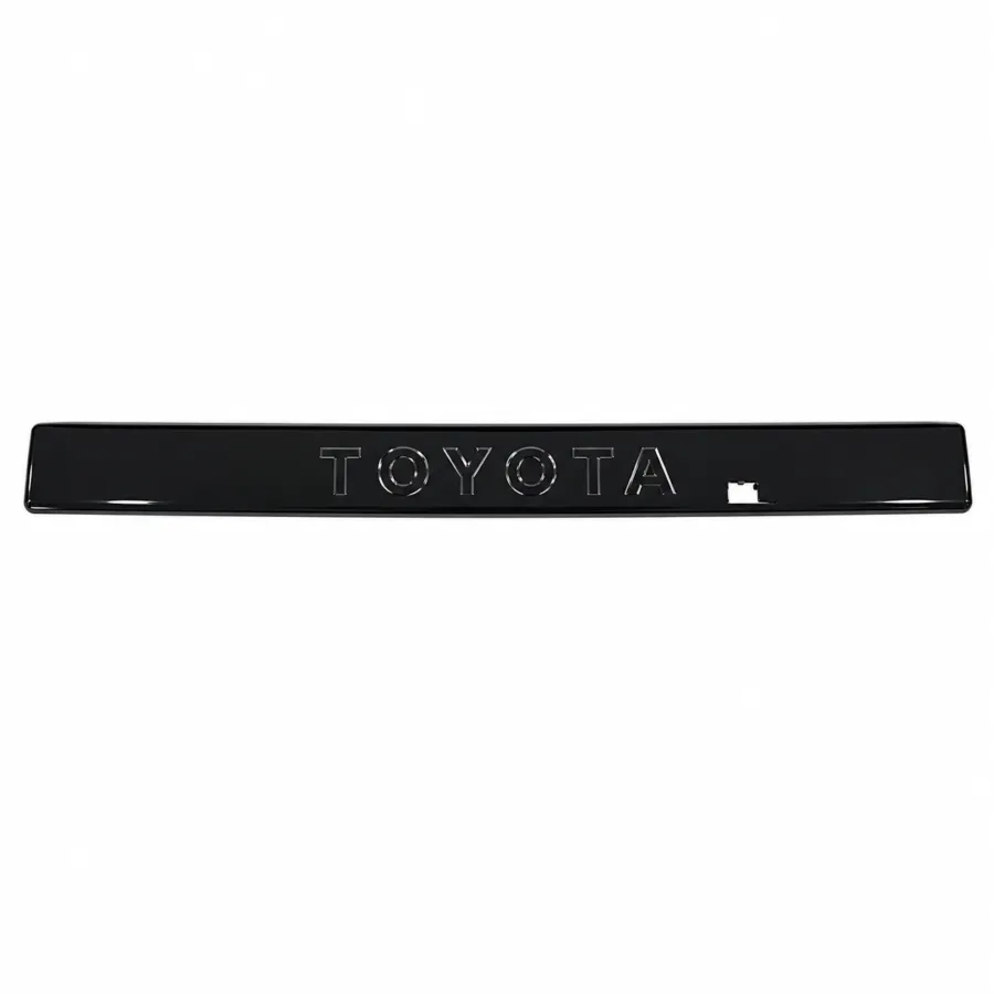 Toyota Prado Wagon 250 Tail Gate Garnish, Black Toyota Logo, Built 1/2024 Onwards