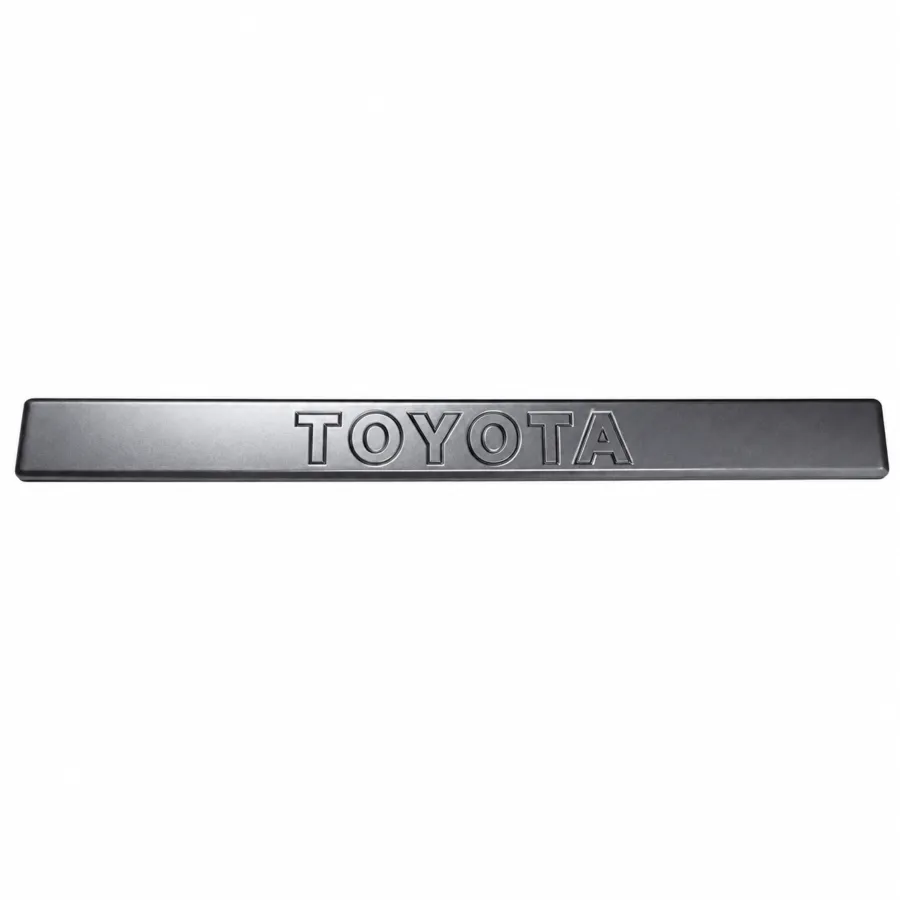 Toyota Prado Wagon 250 Tail Gate Garnish, Silver Toyota Logo, Built 1/2024 Onwards