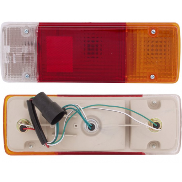 Toyota Hilux Utility Tail Light, Round Plug Type, Built 2/2005 to 4/2015