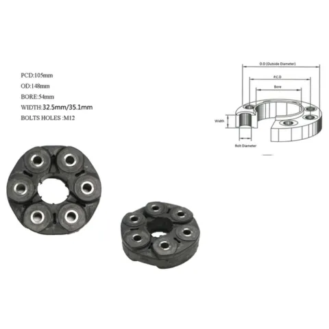 Ford Territory SZ Tail Shaft Coupling, Built 6/2011 to 10/2016