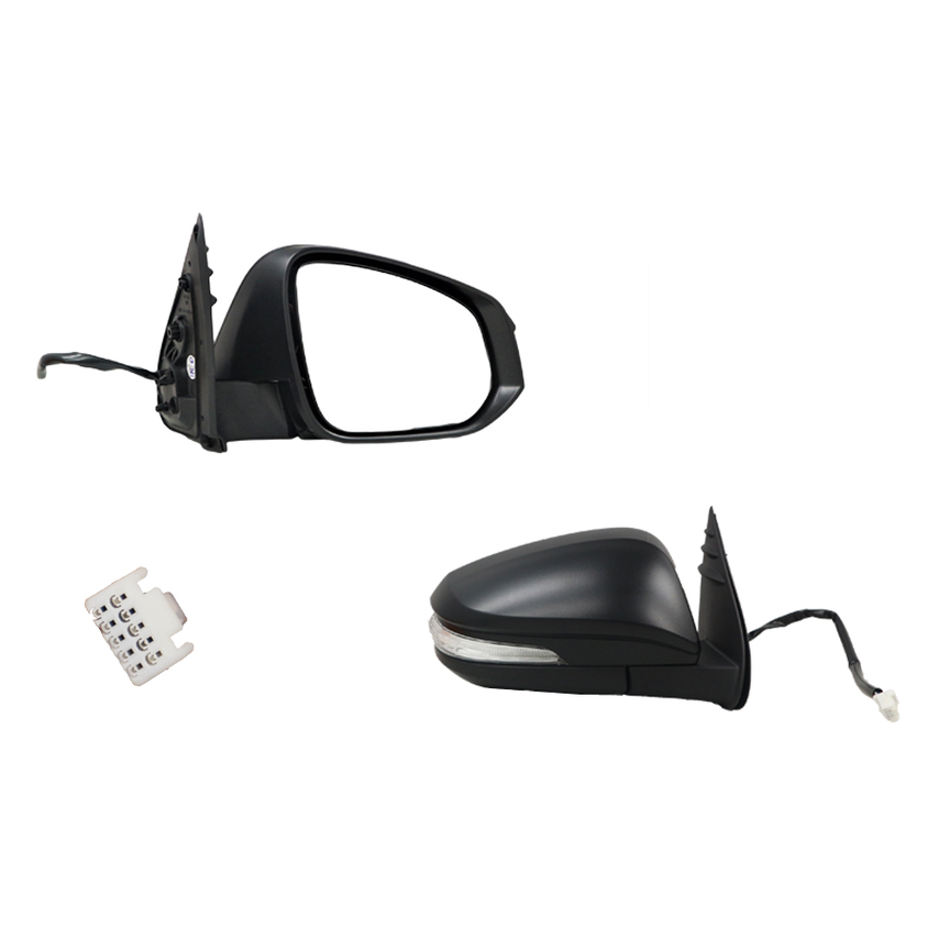 Toyota Fortuner GUN156R Right Front Door Mirror, Built 7/2015 to 6/2020, Part 60445