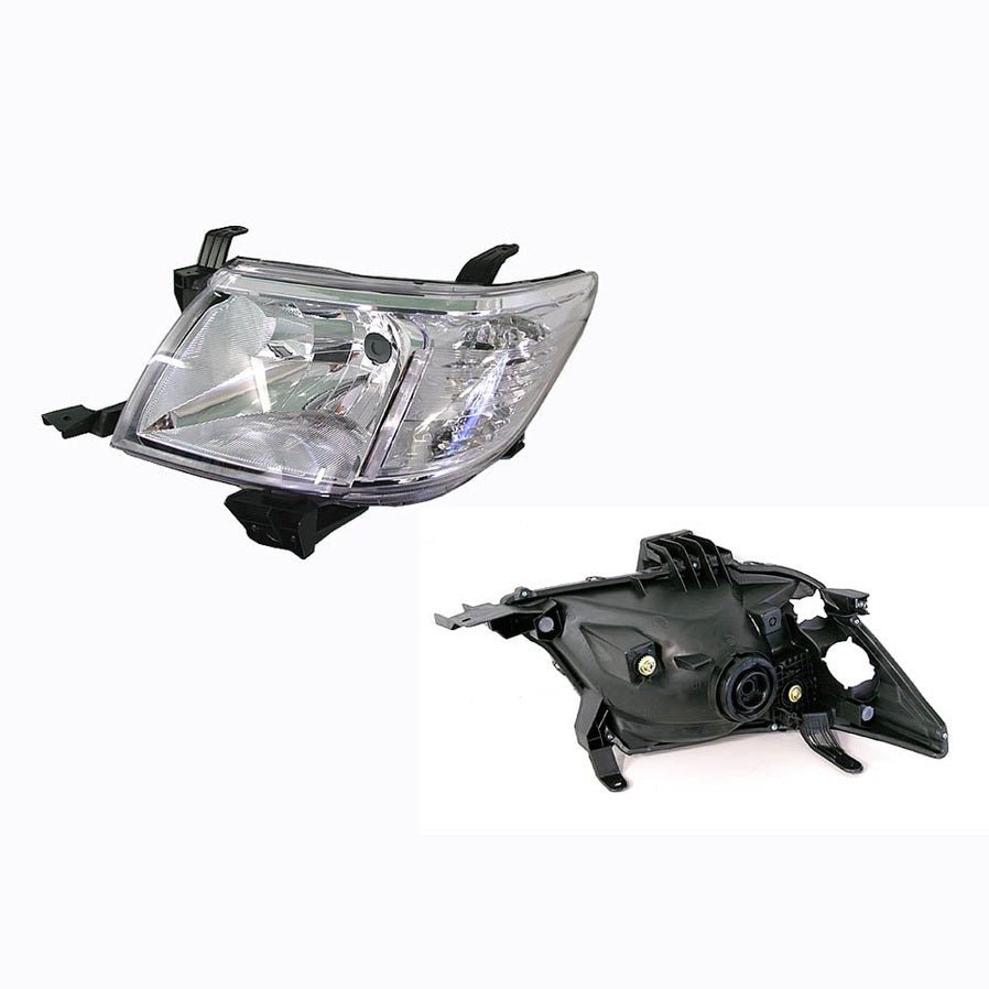 Toyota Hilux Utility Left Headlight, Built 7/2011 to 4/2015