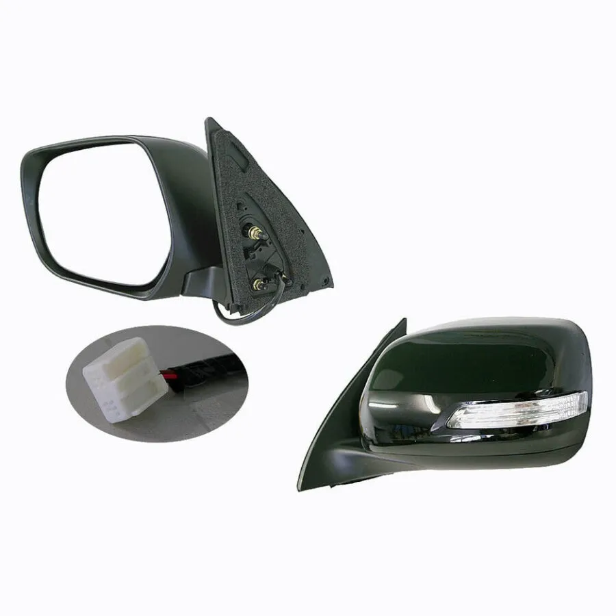 Toyota Prado 150 Wagon Left Front Door Mirror, Built 8/2009 to 10/2011