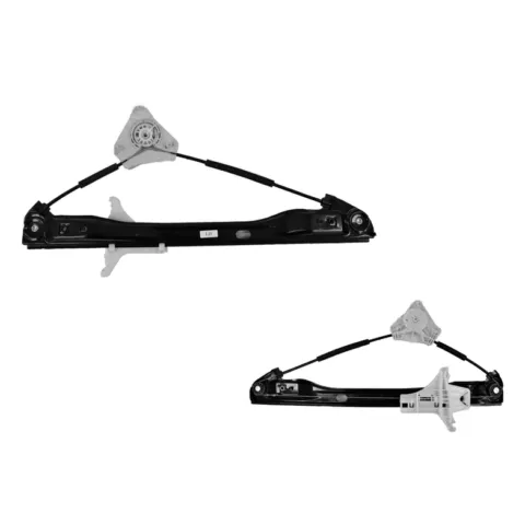 Volkswagen Amarok Left Rear Window Regulator, Electric without Motor, Built 2/2011 to 11/2016