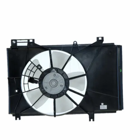 Mazda 2 DE Radiator Fan Assembly, Built 9/2007 to 5/2010