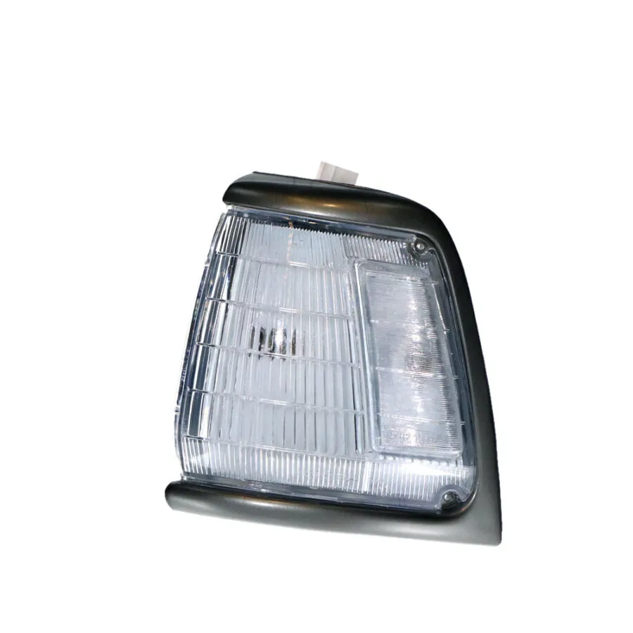 Toyota Hilux 2WD Utility Left Front Corner Light, Grey Trim with Clear Hump, Built 8/1991 to 8/1997